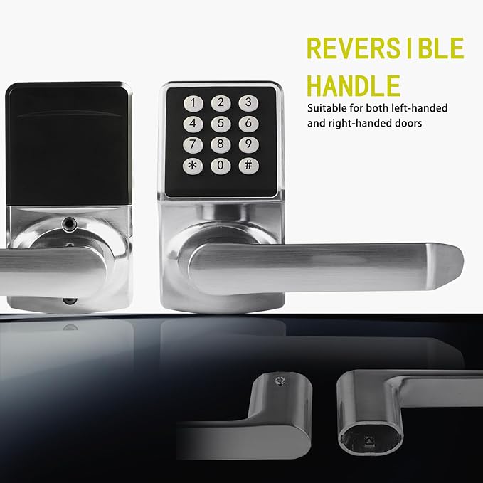 BAOLONG Keyless Entry Door Lock, Electronic Keypad Lock - Image 3