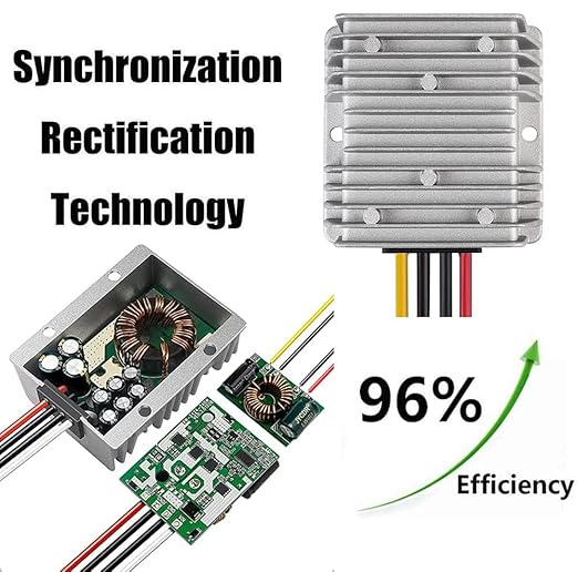 DC 12V to 24V 10A 240W Boost Converter, Waterproof Voltage Regulator Power - Image 2