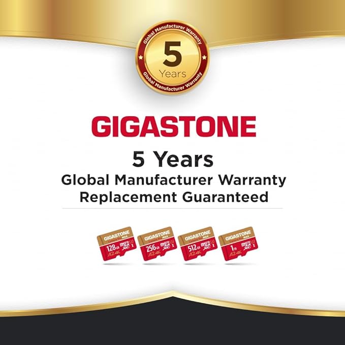 【5-Years Data Recovery】 GIGASTONE 256GB Micro SD Card - Image 9
