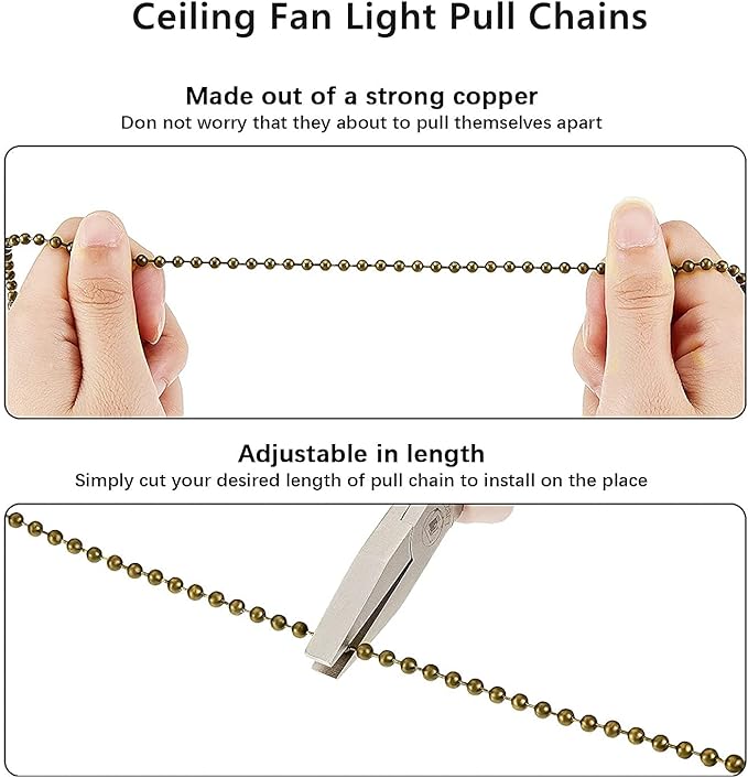 Ceiling Fan Pull Chain Set - Image 4
