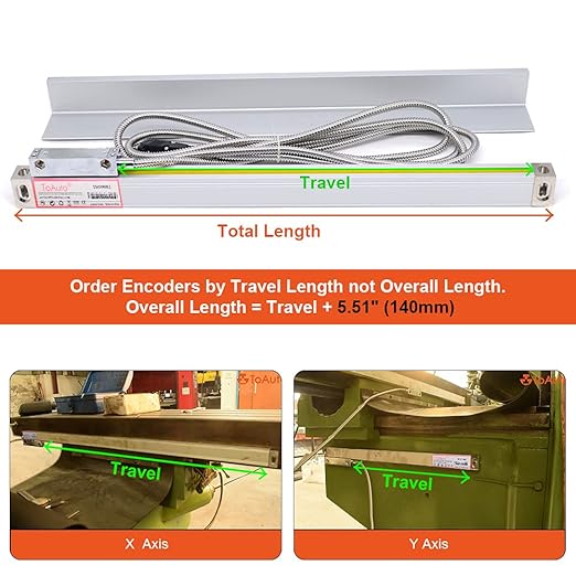 FASTTOBUY 3 Axis Digital Readout 16" 38" 20" DRO Display - Image 3