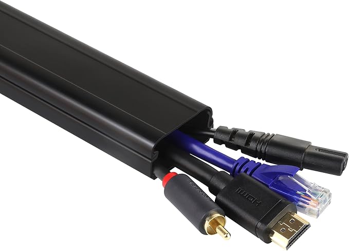 ZhiYo TV Cord Cover for Wall, 32 inch Cable Concealer, Cord Hider for Wall - Image 5