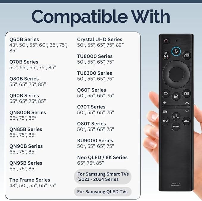 BN59-01385A Samsung TV Remote Control Replacement - Image 3