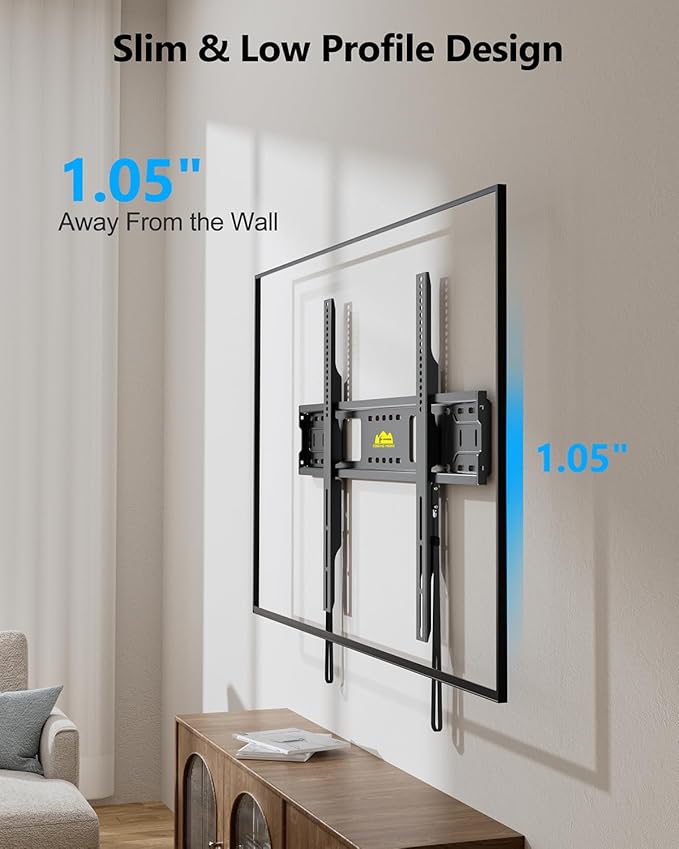 FORGING MOUNT Heavy Duty Fixed TV Wall Mount Holds up to 275Lbs - Image 5