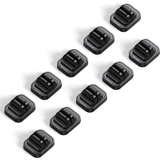 10Pack Cord Holder Clips, Cord Organizer by Lamicall