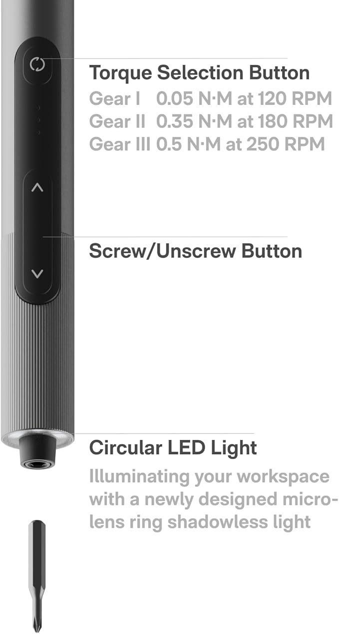 HOTO SNAPBLOQ™ S-A01 3.7V Electric Screwdriver - Image 8