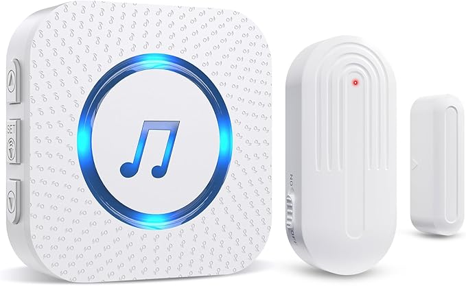 Door Chime, Wireless Door Open Alarm-SANJIE Door Entry Chime by SANJIEGuardSecurity