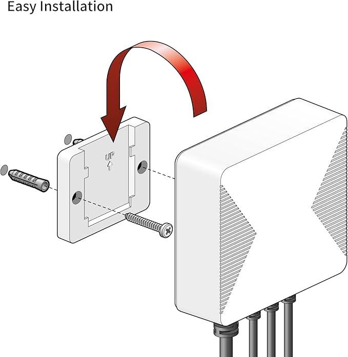 Smart WIFi Energy Monitor with 3 * 80A Clamp, Home Power Monitor Track - Image 6