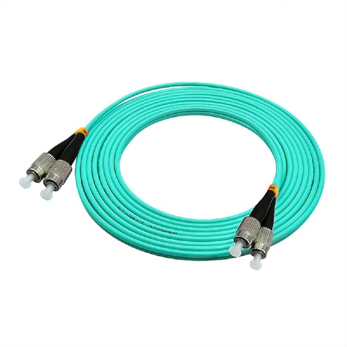 Jeirdus 1Meter 3ft Duplex 50/125 10G OM3 Multi-Mode Fiber Optic Cable Jumper - Image 4