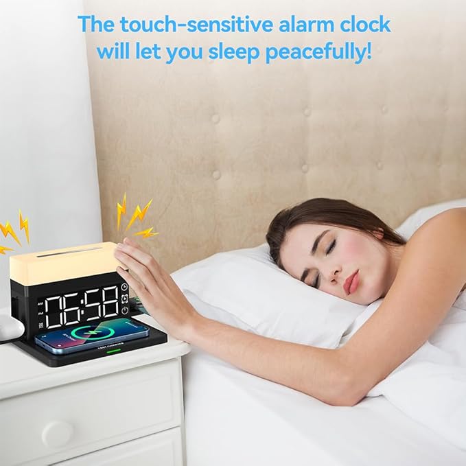 IHAO 6in1 Smart Alarm Clock - Image 4