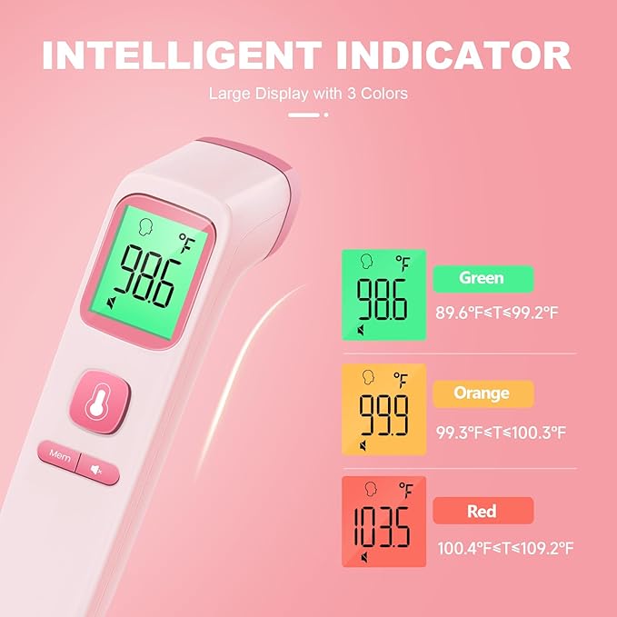 No-Touch Thermometer for Adults and Kids, Digital Accurate Baby Thermometer - Image 3