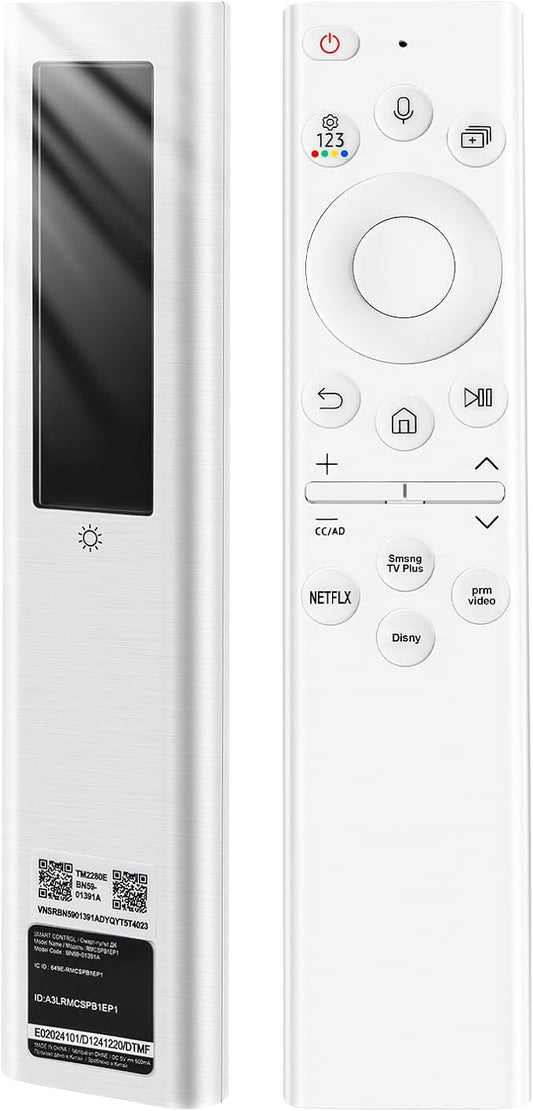 for Samsung tv Remote Solar Voice Replacement by KJDiSRPin