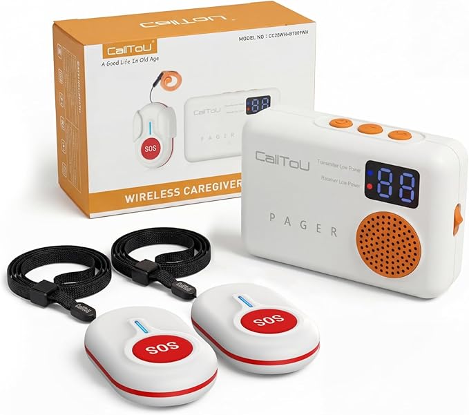 CallToU Caregiver Pager Wireless Call Button 500FT by CallToU