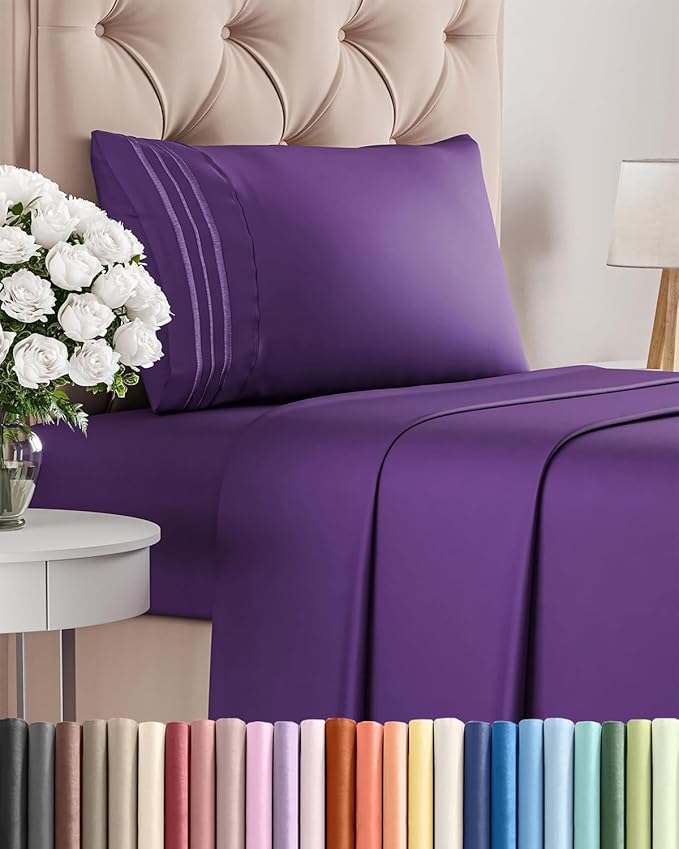 Twin XL Size 3 Piece Sheet Set by CGKUnlimited