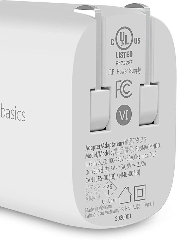 Amazon Basics 20W One-Port USB-C Wall Charger - Image 2