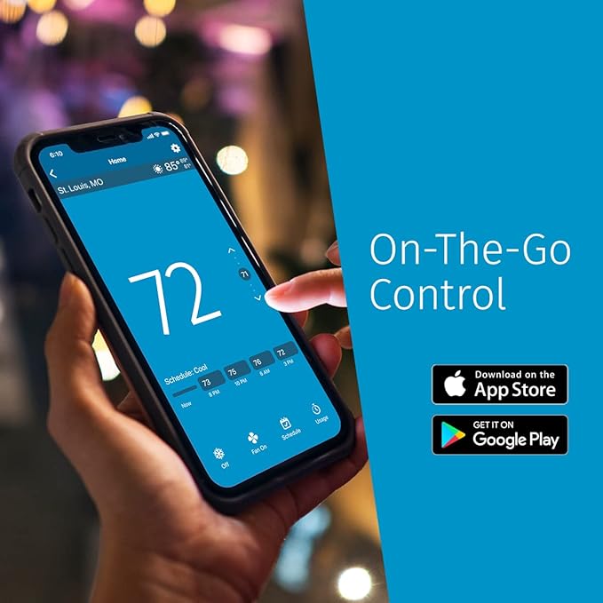 Sensi Smart Thermostat, 100 Years Of Expertise, Data Privacy, Programmable - Image 5
