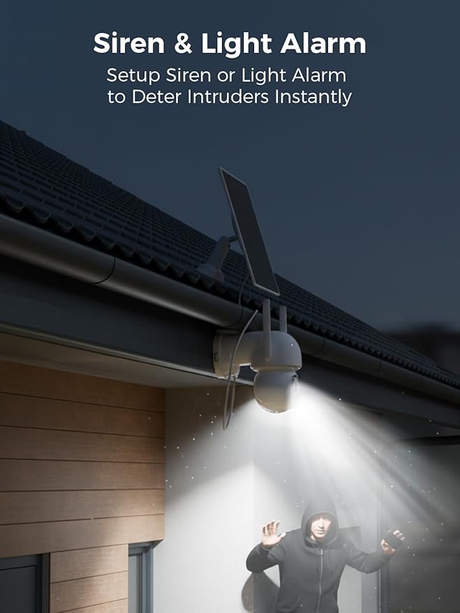 GAIEXCE Solar Home Security Camera System Wireless Outdoor, 4 Cam Kit - Image 7