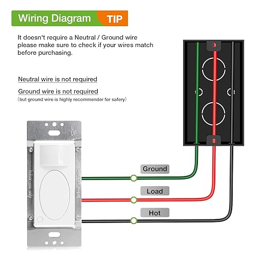 RAYZEEK 2 Pack PIR Motion Sensor Light Switch, Occupancy Sensor Switch | 5Amp | - Image 3