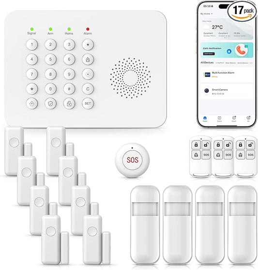 2026 WiFi+GSM/4G Home Security System by PGST