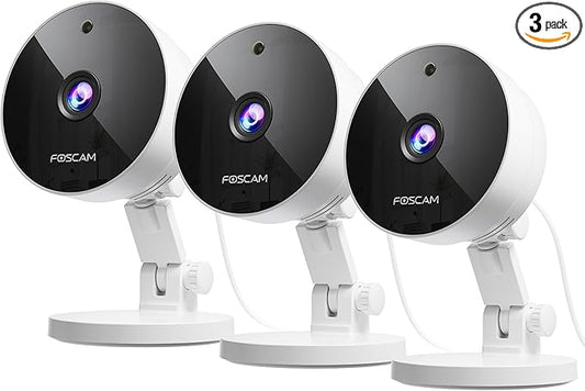 FOSCAM 3K 5MP Security Camera Indoor, 2.4g & 5g WiFi Magnetic Mini by Foscam