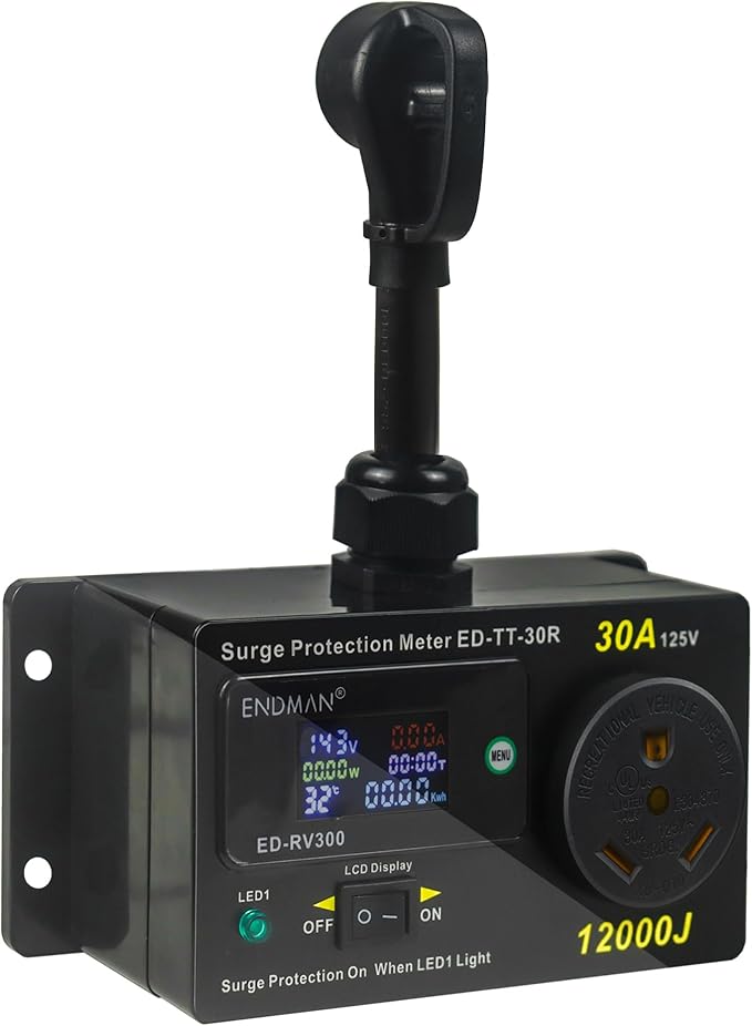 ENDMAN RV 30 Amp Surge Protector - Image 2