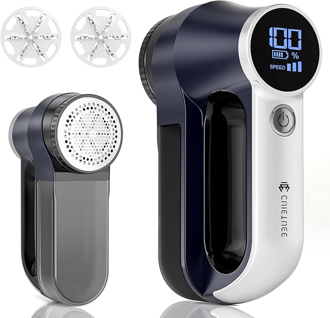 Rechargeable Fabric Shaver | 3-Speed Electric Lint Remover | 6 Blades High by CuieTuee