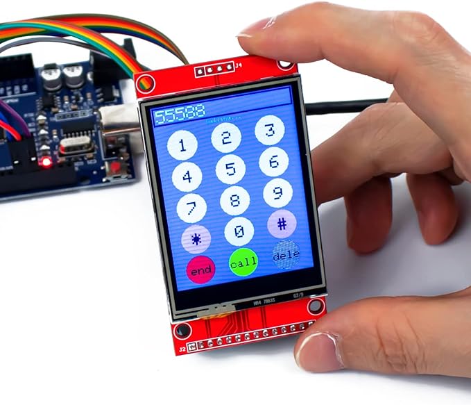 Hosyond 2.4 Inches TFT LCD Touch Screen Shield Display Module 320x240 SPI - Image 4