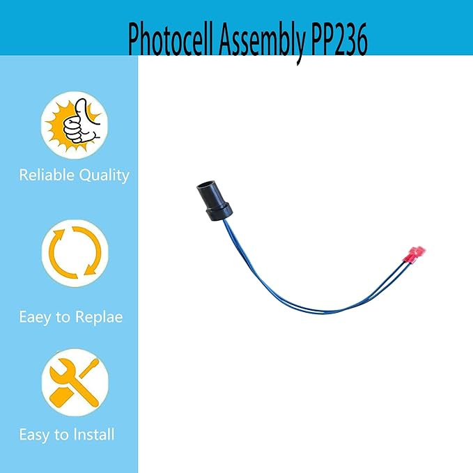 Irnyso Replacement Heaters Photocell Assembly Flame Sensor PP236 M16656-24 fits - Image 6