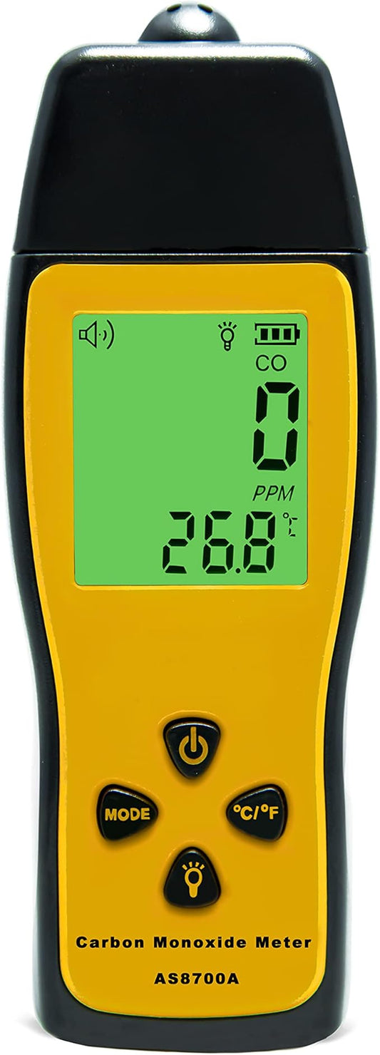 Cheffort Handheld Carbon Monoxide Meter, Portable Carbon Monoxide Detector by CheffortOnline