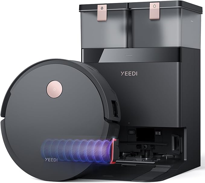 Yeedi S14 Plus Robot Vacuum and Mop, 000Pa Suction, OZMO Roller Mopping by yeedi