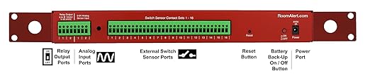 Room Alert 32S - 32-Sensor Capacity Secure Proactive Environment Monitor - Image 4