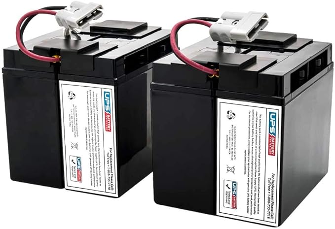 APC Smart UPS 2200 SUA2200 Compatible Replacement Battery Set by by UPS+Battery+Center