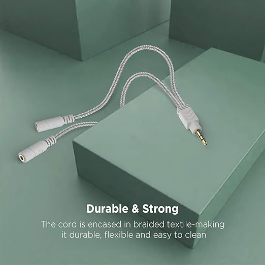 DUKABEL Headphone Splitter, AUX Splitter Cable - Image 4