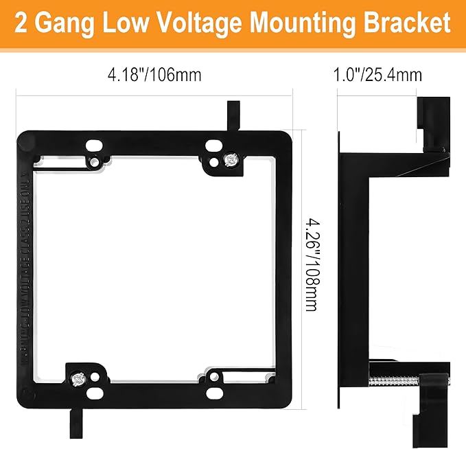 Kebulldola 2 Gang Wall Plate - Image 4