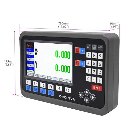 TOAUTO Digital Readout 2 Axis 3 Axis DRO Display Linear Scale 100~1000mm - Image 3