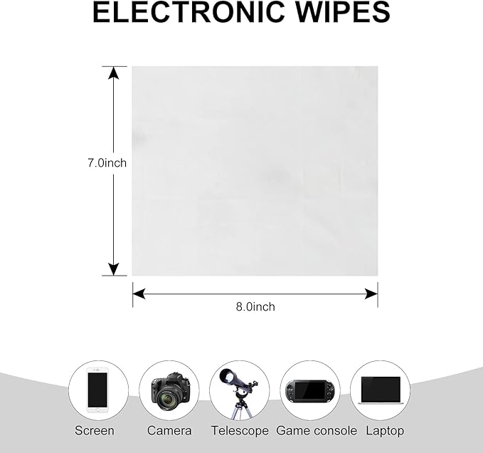 Screen Cleaner Cadith Electronic Wipes - Image 6