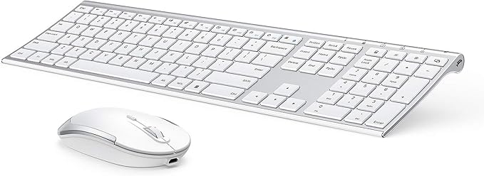 Wireless Keyboard and Mouse, Vssoplor 2.4GHz Rechargeable Compact Quiet by VssoPlorWirelesskeyboardMouse