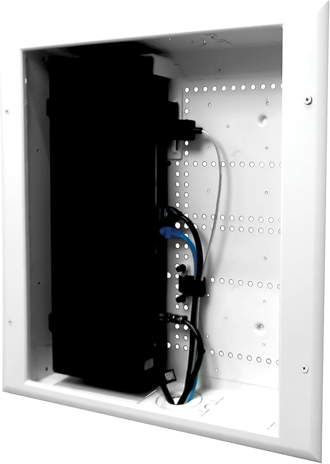 DataComm Electronics 45-8011-1P Multi-Functional Recessed Media Box - Image 4