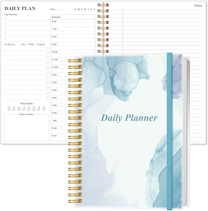 Daily Planner Undated by Heveboik
