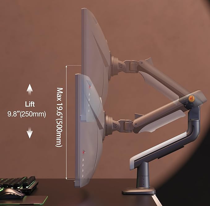 NB Ergonomic Gaming Monitor Arm - Image 3