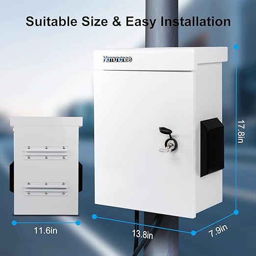 Outdoor Electrical Box, Cold-Rolled Steel Plate, Aluminum Alloy Back Beam - Image 5