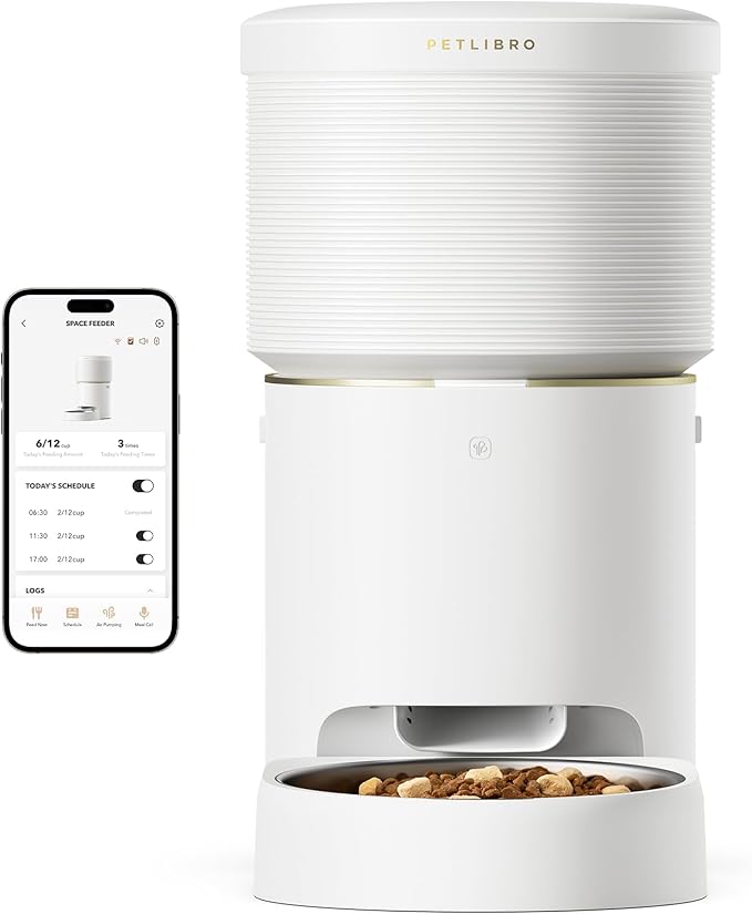PETLIBRO 8L Automatic Dog Feeder, 5G Wi-Fi Automatic Dog/Cat Feeder, - Image 9