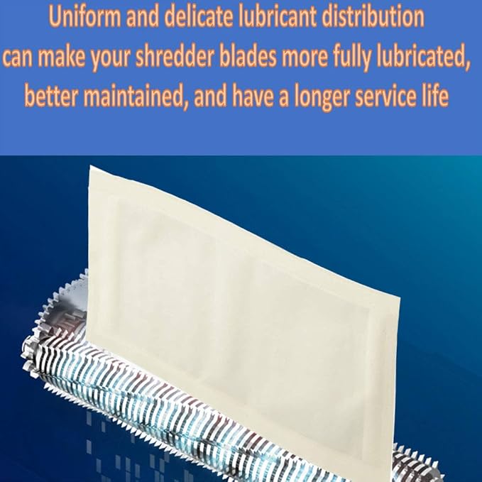 Paper Shredder Lubricant Sheets, Paper Shredder Sharpening & Lubricating - Image 3