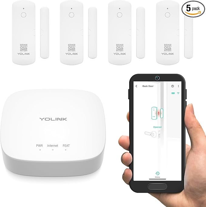 YoLink LoRa Smart Door Sensor Starter Kit: by YoLink