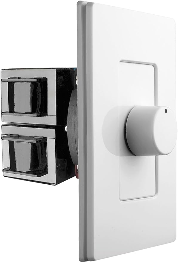 OSD Audio 300W Sleek, Minimalist Design in Wall Volume Control, Rotary Knob by OutdoorSpeakerDepot
