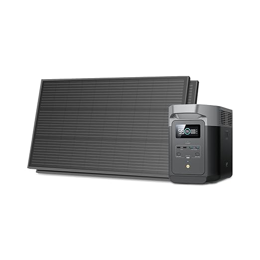 EF ECOFLOW Solar Generators, DELTA 2 Portable Power Station by EFECOFLOW