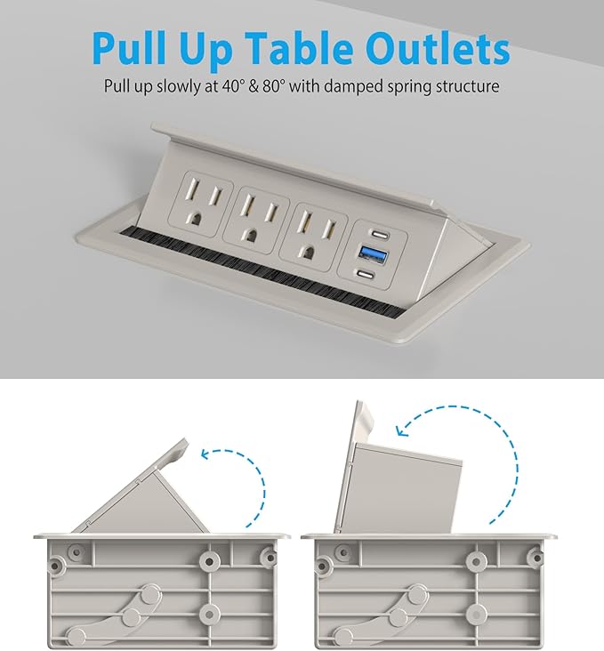 Recessed Conference Table Power Hub - Image 6