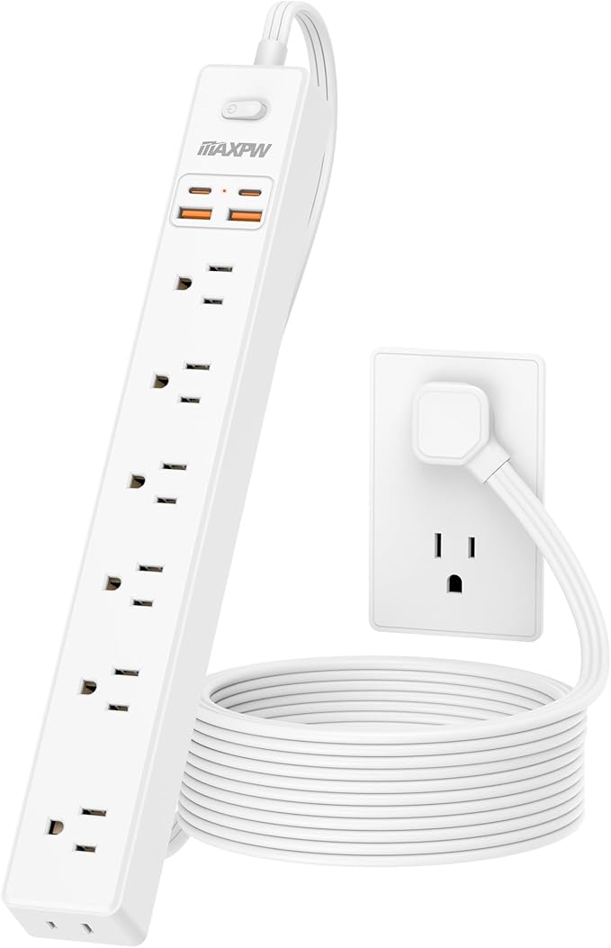 15 Ft Power Strip Surge Protector - Image 8