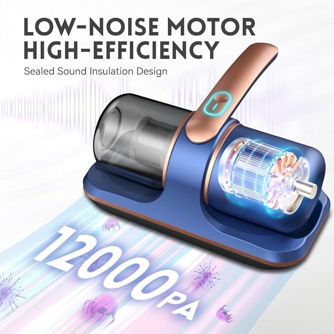 Pure Sleepy Pro Bed Vacuum Dust Mites, 2025 Upgrade 12000pa Pure Sleepy Pro Bed - Image 2