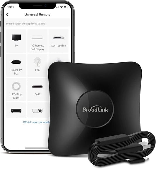 Broadlink RM4 pro Smart IR/RF Remote Control Hub by BroadlinkOnline